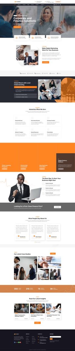 Theme wordpress giới thiệu công ty marketing giá rẻ