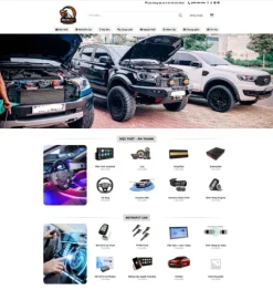 Theme wordpress đồ chơi xe hơi giá rẻ