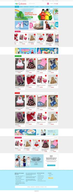 Theme wordpress baby shop 2 giá rẻ