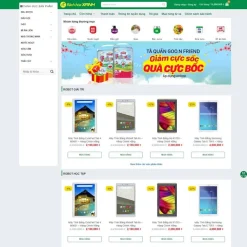 Theme wordpress bách hóa shop giá rẻ