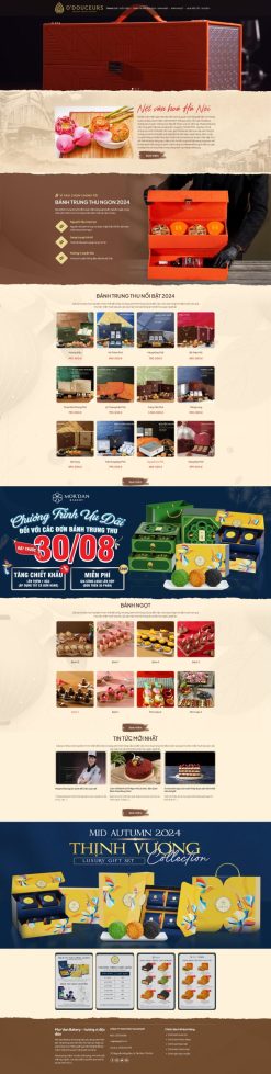 Theme wordpress bán bánh trung thu 1 giá rẻ