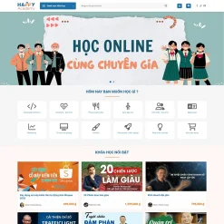 Theme WordPress bán khóa học giá rẻ
