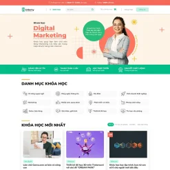 Theme WordPress bán khóa học 03 giá rẻ