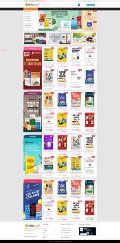 Theme wordpress shop bán sách giá rẻ