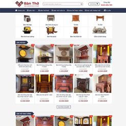 Theme WordPress bán bàn thờ giá rẻ