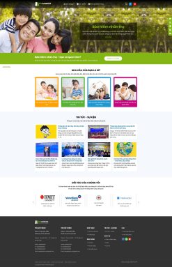 Theme wordpress công ty bảo hiểm giá rẻ