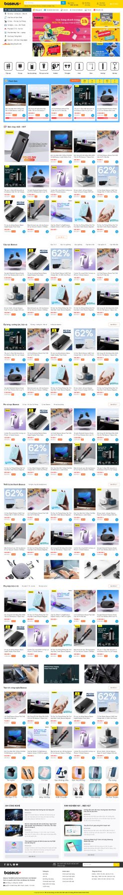 Theme wordpress cửa hàng điện thoại baseus fix mới nhất giá rẻ