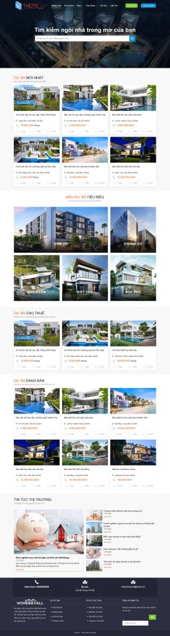 Theme wordpress bất động sản 16 giá rẻ