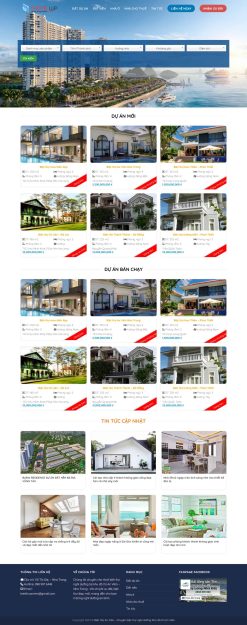 Theme wordpress bất động sản 17 giá rẻ