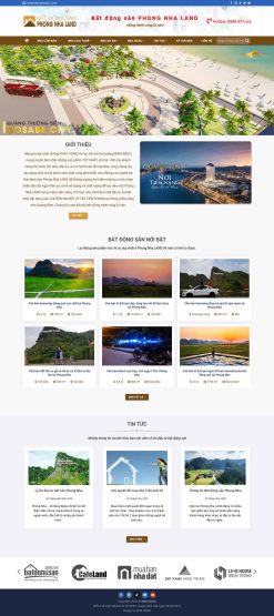 Theme wordpress bất động sản 34 giá rẻ