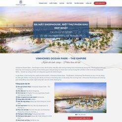 Theme WordPress giới thiệu dự án bất động sản 32 giá rẻ
