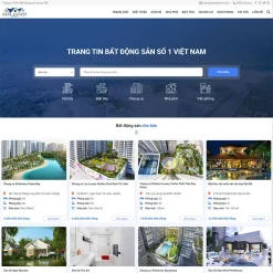 Theme WordPress bất động sản 39 giá rẻ