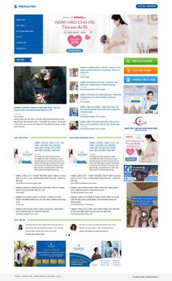 Theme wordpress bệnh viện giá rẻ