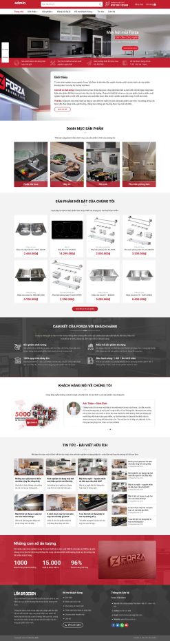 Theme wordpress bếp từ 2 giá rẻ