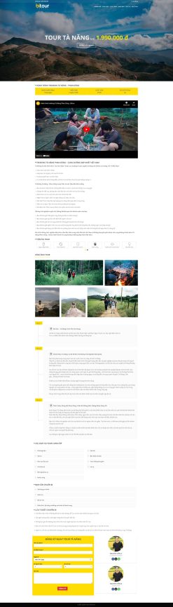 Theme wordpress du lịch bi tour giá rẻ