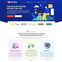Theme WordPress công ty Agency Marketing Online 02 giá rẻ