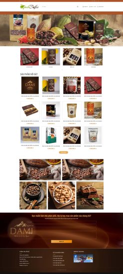 Theme wordpress bán cafe 2 giá rẻ