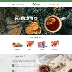 Theme WordPress bán cafe 05 giá rẻ