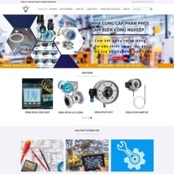 Theme wordpress công ty bán cảm biến công nghiệp giá rẻ