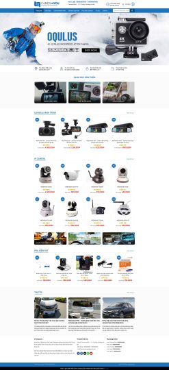 Theme wordpress shop camera 01 giá rẻ