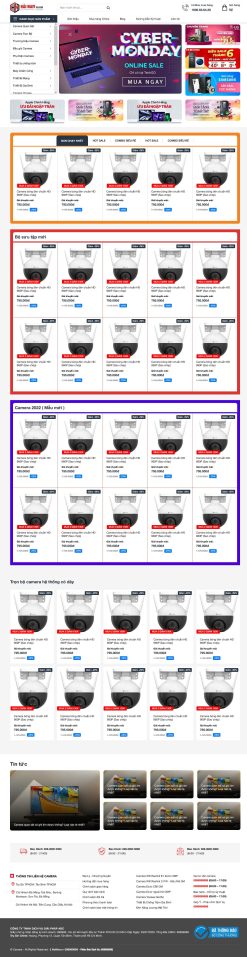 Theme wordpress shop camera 5 giá rẻ