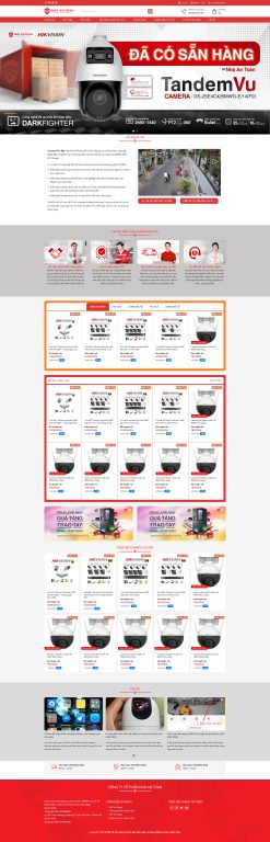 Theme wordpress shop bán camera quan sát 7 giá rẻ