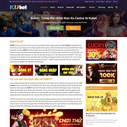 Theme WordPress Kubet, Casino, Poker 06 giá rẻ