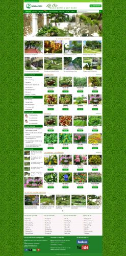Themewordpress bán cây xanh giá rẻ