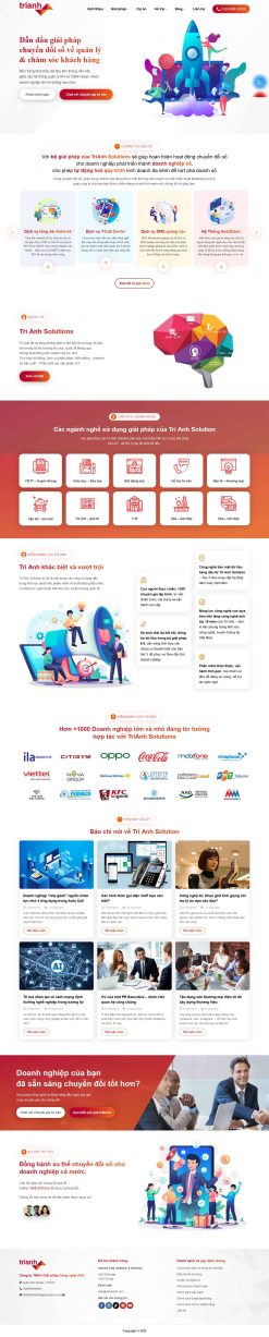 Theme WordPress Công Ty Marketing Online ,chuyển đổi số 2 giá rẻ
