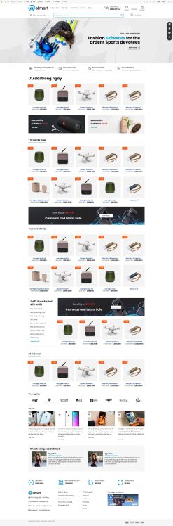 Theme wordpress shop công nghệ ,máy tính ,điện máy giá rẻ