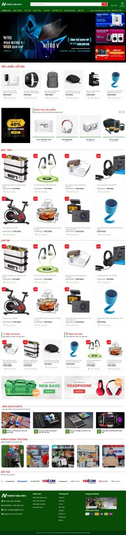 Theme wordpress bán đồ công nghệ 3 giá rẻ