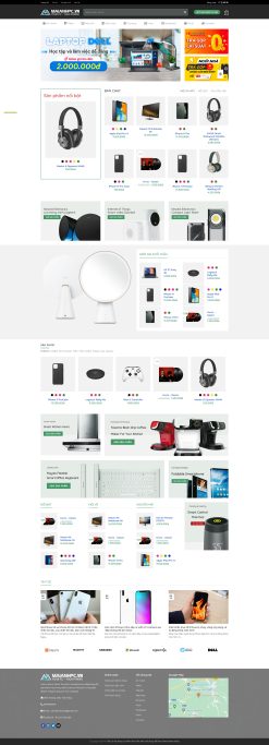 Theme wordpress bán điện máy ,công nghệ 4 giá rẻ