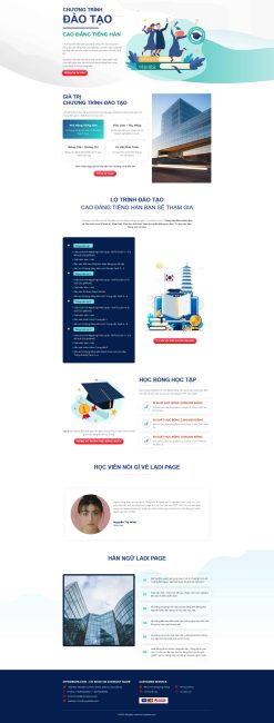 Theme wordpress cử nhân du học giá rẻ