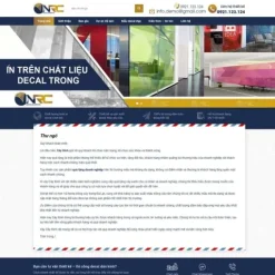 Theme wordpress dán decal giá rẻ