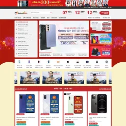 Theme WordPress bán điện thoại Di Động Việt giá rẻ
