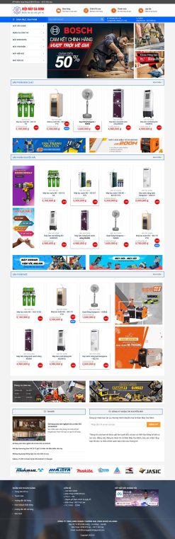 Theme wordpress điện máy 6 giá rẻ