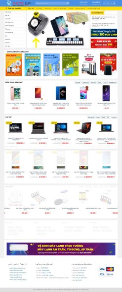 Theme wordpress giống điện máy xanh giá rẻ