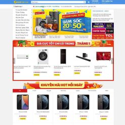 Theme WordPress điện máy xanh giá rẻ