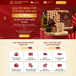 Theme WordPress landing page đông trùng hạ thảo giá rẻ