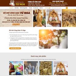 Theme WordPress bán đồ thờ, bàn thờ giá rẻ