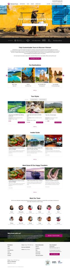 Theme wordpress du lịch giá rẻ