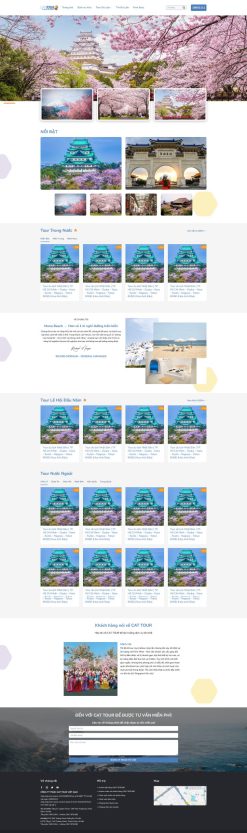 Theme wordpress du lịch 22 giá rẻ