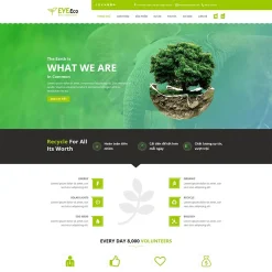 Theme WordPress tổ chức bảo vệ môi trường giá rẻ