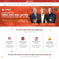 Theme WordPress trung tâm học tiếng anh 03 giá rẻ