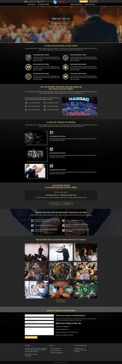 Theme wordpress lớp học bitcoin giá rẻ