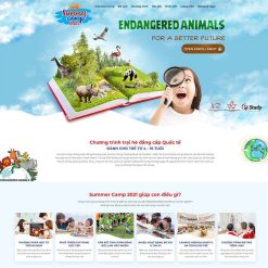 Theme WordPress giáo dục anh ngữ 08 giá rẻ