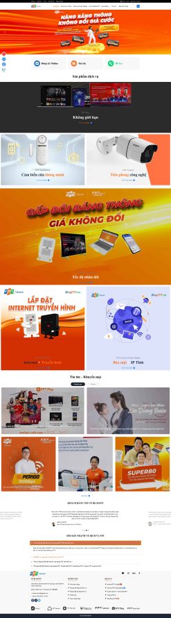 Theme wordpress lắp mạng fpt 1 giá rẻ