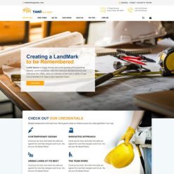 Theme WordPress giới thiệu công ty xây dựng giá rẻ