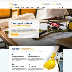 Theme WordPress giới thiệu công ty xây dựng 02 giá rẻ