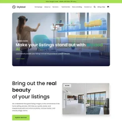 Theme WordPress công ty giải pháp không gian ảo giá rẻ